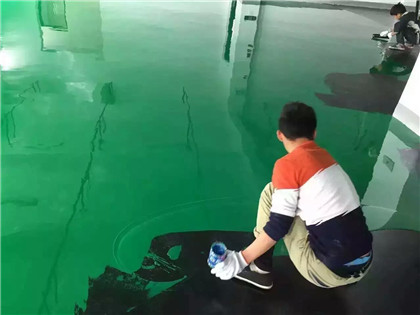清城下面给你一份环氧地坪漆施工的完整流程